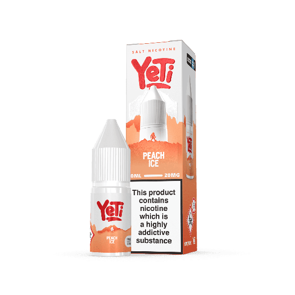 Peach Ice SUMMIT Series E-Liquid Nicotine Salt By Yeti 10ml - Vapestore Direct