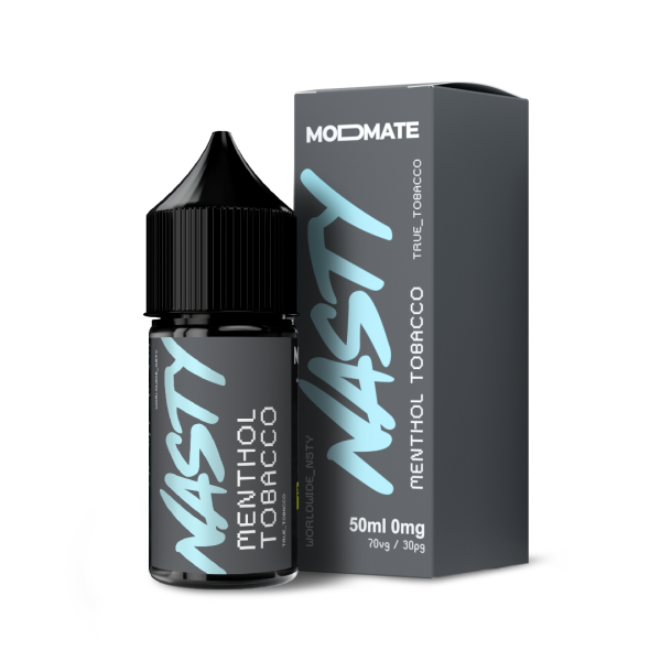 Menthol Tobacco MODMATE E-Liquid Shortfill By Nasty Juice 50ml - Vapestore Direct