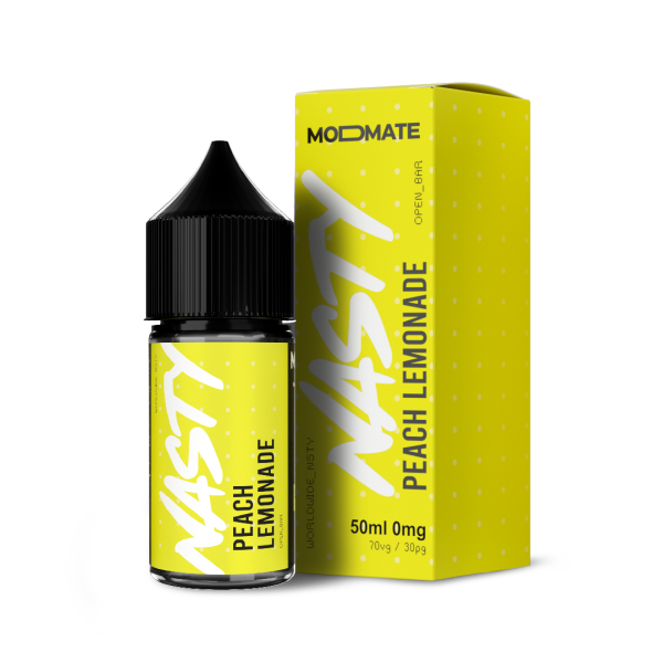 Peach Lemonade MODMATE E-Liquid Shortfill By Nasty Juice 50ml - Vapestore Direct