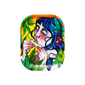 G.Rollz Metal Rolling Tray - Moth Lick - Vapestore Direct