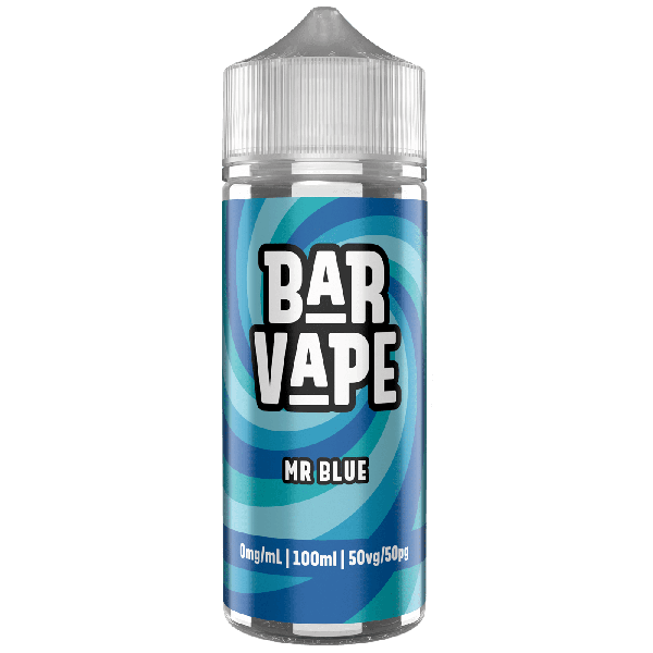 Mr Blue E-Liquid Shortfill By Bar Vape 100ml - Vapestore Direct