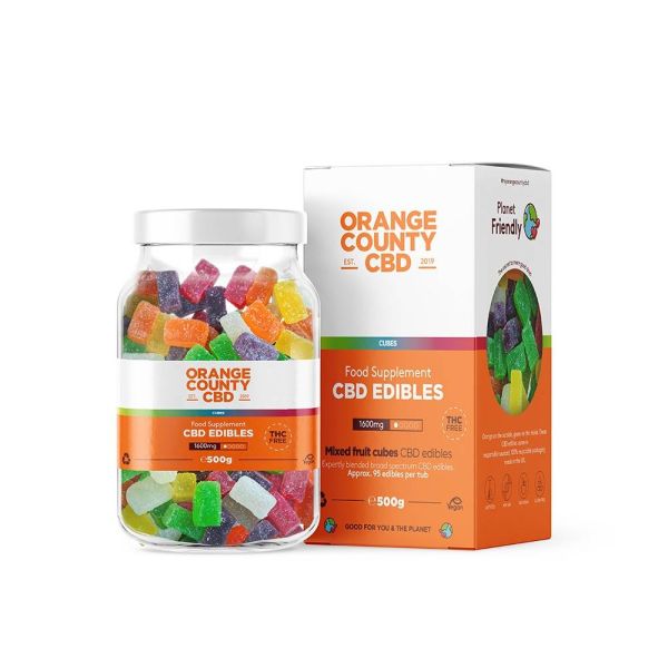 Gummy Cubes CBD Gummies By Orange County - Vapestore Direct