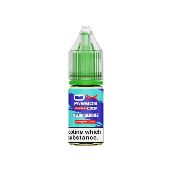 Melon Berries OX Passion Nicotine Salt E-Liquid By OXVA 10ml - Vapestore Direct