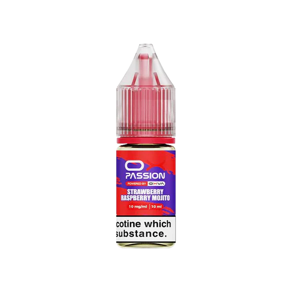 Strawberry Raspberry Mojito OX Passion Nicotine Salt E-Liquid By OXVA 10ml - Vapestore Direct