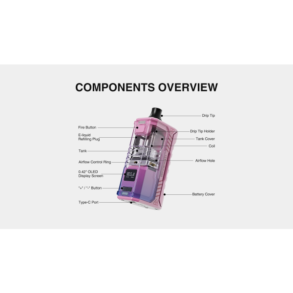 Lost Vape Centaurus G80 AIO Pod Kit - BORO Compatible - Vapestore Direct