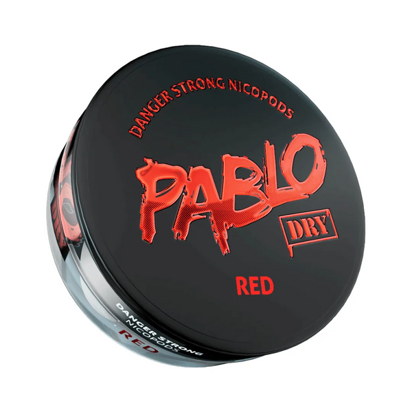 Pablo DRY Red Nicotine Pouches 30mg - Vapestore Direct