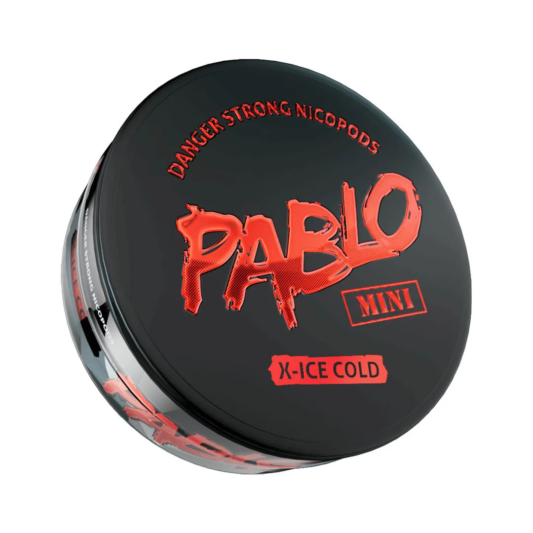 Pablo MINI X-Ice Cold Nicotine Pouches 30mg - Vapestore Direct