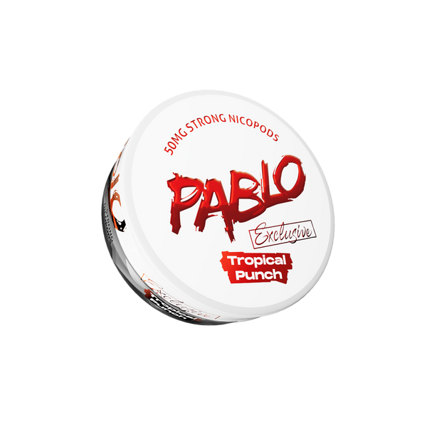 Pablo Tropical Punch Nicotine Pouches 50mg - Vapestore Direct