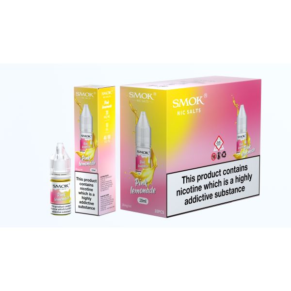 Pink Lemonade E-Liquid Nicotine Salt By Smok 10ml - Vapestore Direct