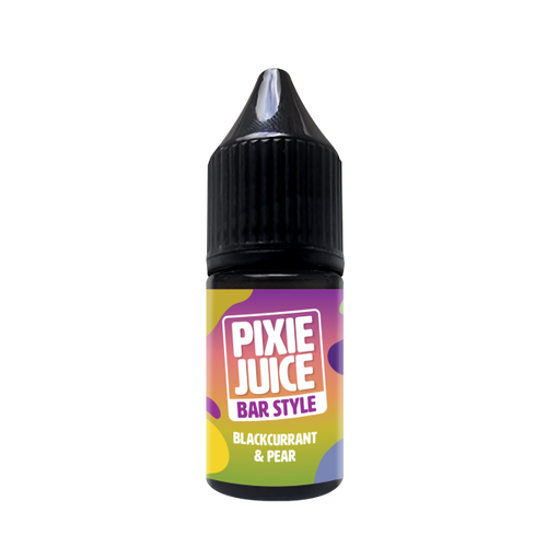 Blackcurrant & Pear BAR STYLE E-Liquid Nicotine Salt By Pixie Juice 10ml - Vapestore Direct