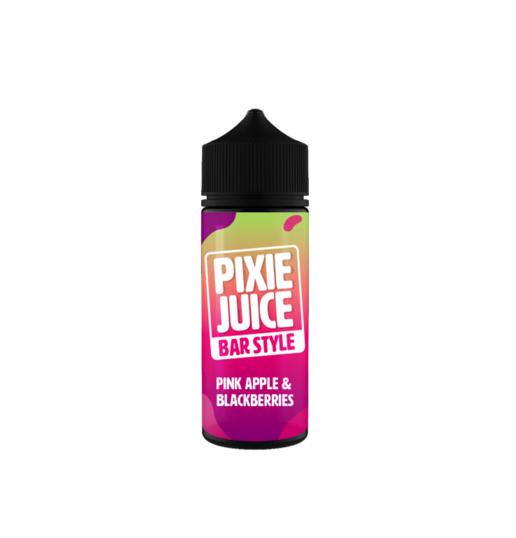 Pink Apple & Blackberries BAR STYLE E-Liquid Shortfill By Pixie Juice 100ml - Vapestore Direct