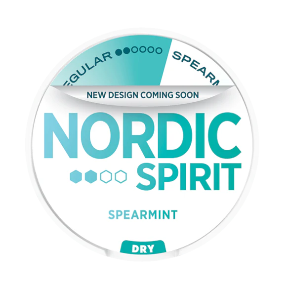 Nordic Spirit Spearmint Dry Nicotine Pouches - Vapestore Direct