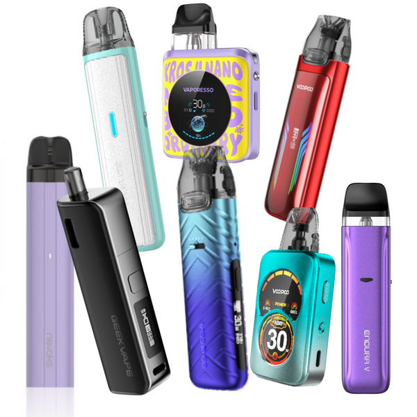 Free Random Pod Kit When You Purchase £25 Of E-Liquid - Vapestore Direct
