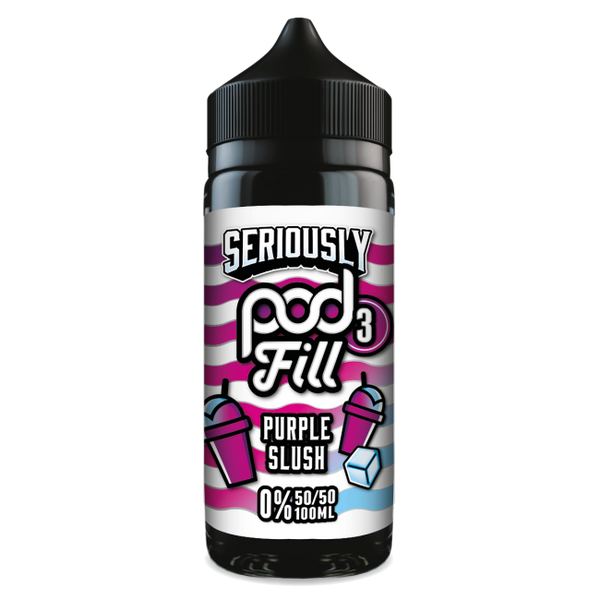 Purple Slush Seriously Pod Fill 3 E-Liquid Shortfill By Doozy Vape 100ml - Vapestore Direct
