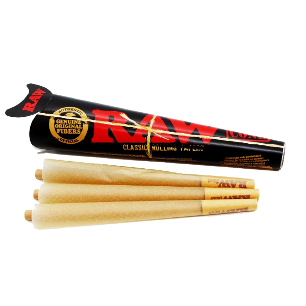 Raw BLACK 1.25 Cones - Vapestore Direct