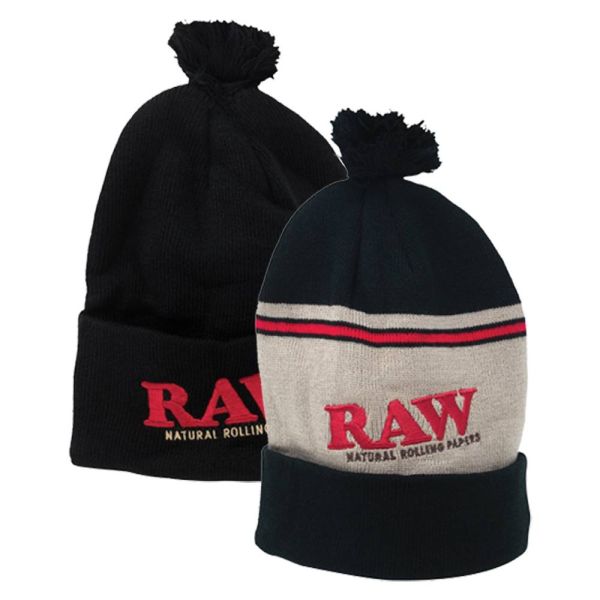 Raw Pompom Hat - Vapestore Direct