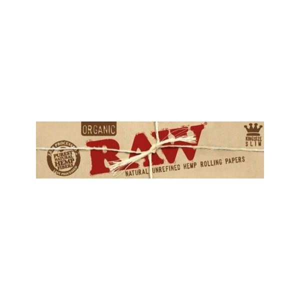 Raw Organic King Size Slim Papers - Vapestore Direct