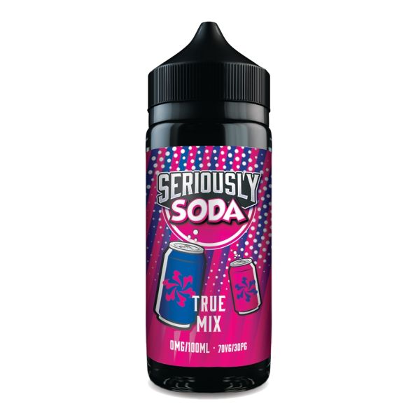 True Mix Seriously Soda E-Liquid Shortfill By Doozy Vape 100ml - Vapestore Direct