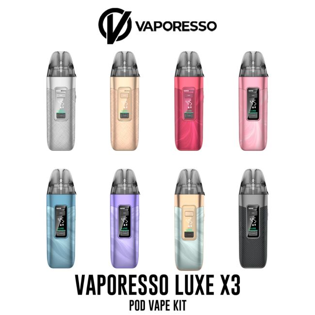 Vaporesso Luxe 3 Pod Kit - Vapestore Direct