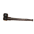 Small Wooden Pipe - 16cm - W456 - Vapestore Direct