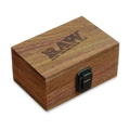 Raw Wood Box Closed - Vapestore Direct