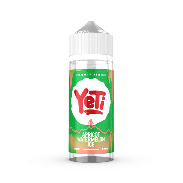 Apricot Watermelon Ice E-Liquid Shortfill SUMMIT SERIES By Yeti 100ml - Vapestore Direct