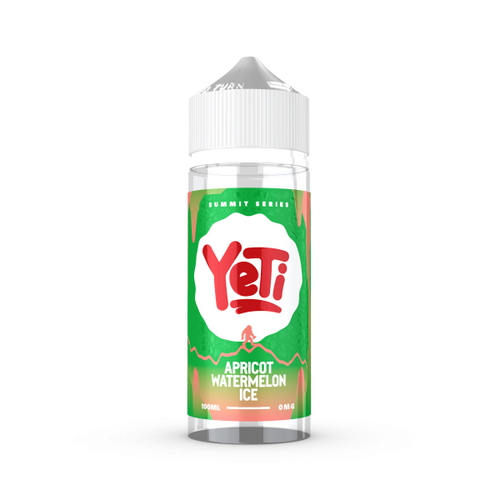 Apricot Watermelon Ice E-Liquid Shortfill SUMMIT SERIES By Yeti 100ml - Vapestore Direct