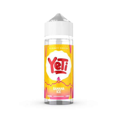 Banana Ice E-Liquid Shortfill SUMMIT SERIES By Yeti 100ml - Vapestore Direct