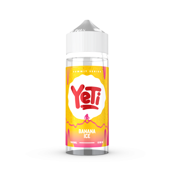 Banana Ice E-Liquid Shortfill SUMMIT SERIES By Yeti 100ml - Vapestore Direct