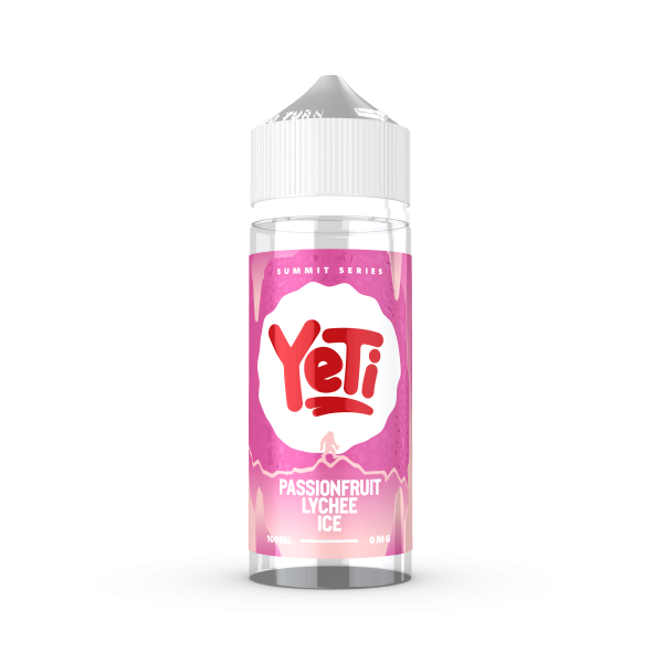 Passion Fruit Lychee Ice E-Liquid Shortfill SUMMIT SERIES By Yeti 100ml - Vapestore Direct