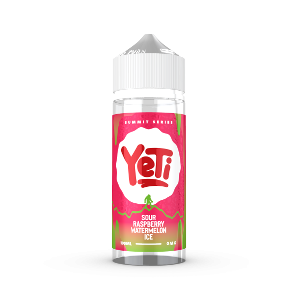 Sour Raspberry Watermelon Ice E-Liquid Shortfill SUMMIT SERIES By Yeti 100ml - Vapestore Direct